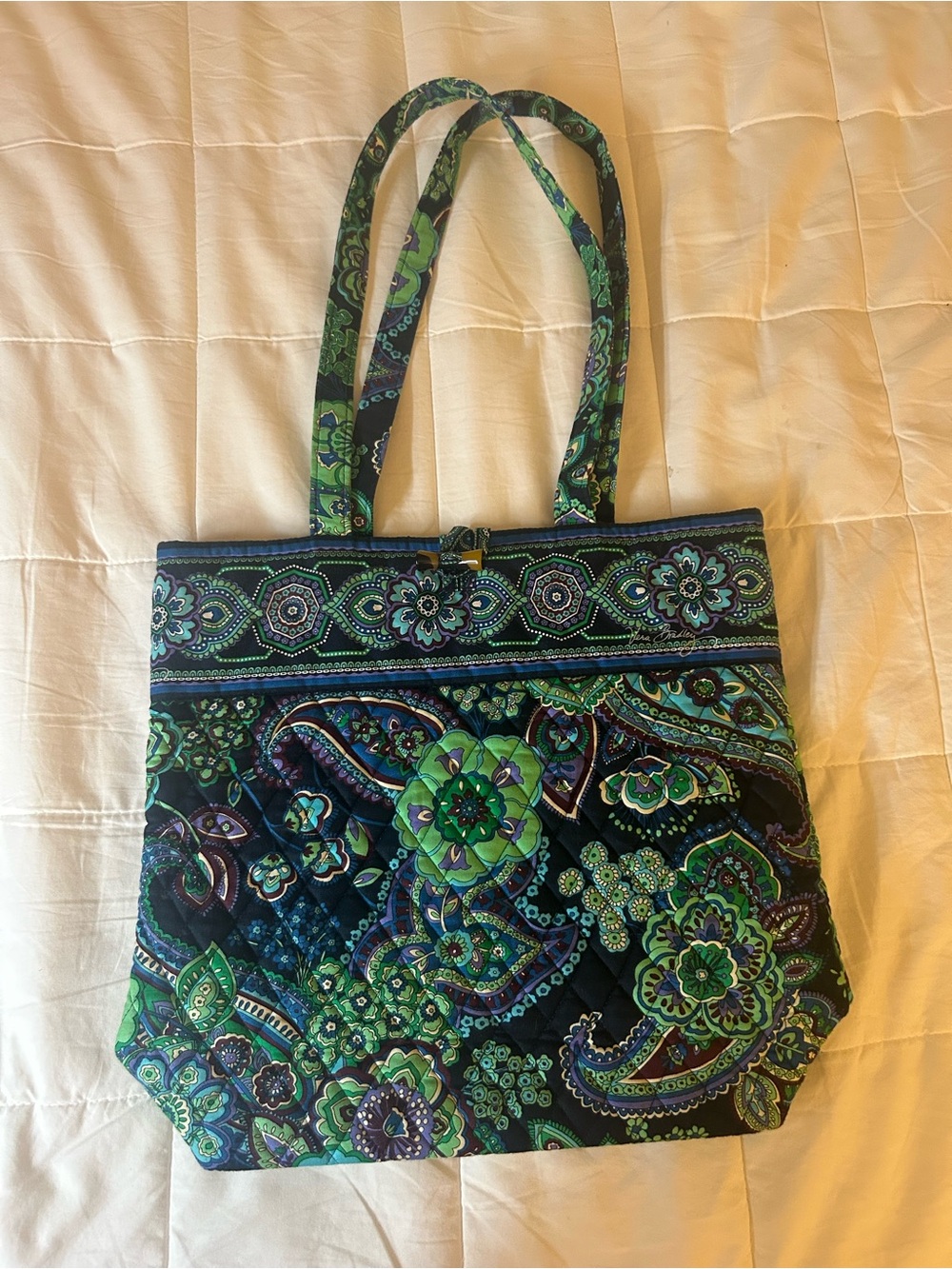Vera Bradley Blue Rhapsody 2009 tote bag